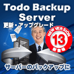 EaseUS Todo Backup Server 13 / 1ライセンス 更新・アップグレード