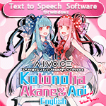 A.I.VOICE Kotonoha Akane＆Aoi English