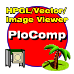 HPGL/PDF/DXF/DWG/GERBER.. Viewer PloComp