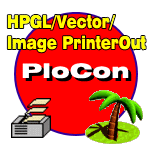 HPGL/Vector/Imageץ󥿽 PloCon