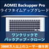 AOMEI Backupper Professional (生涯アップグレード)