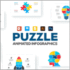 ץ쥼! Puzzle ˥᡼ infographics PowerPoint ƥץ졼 Vol.13