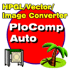 HPGL/Vector/Image自動データ変換ソフト PloCompAuto